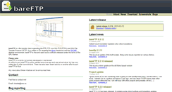 Desktop Screenshot of bareftp.org